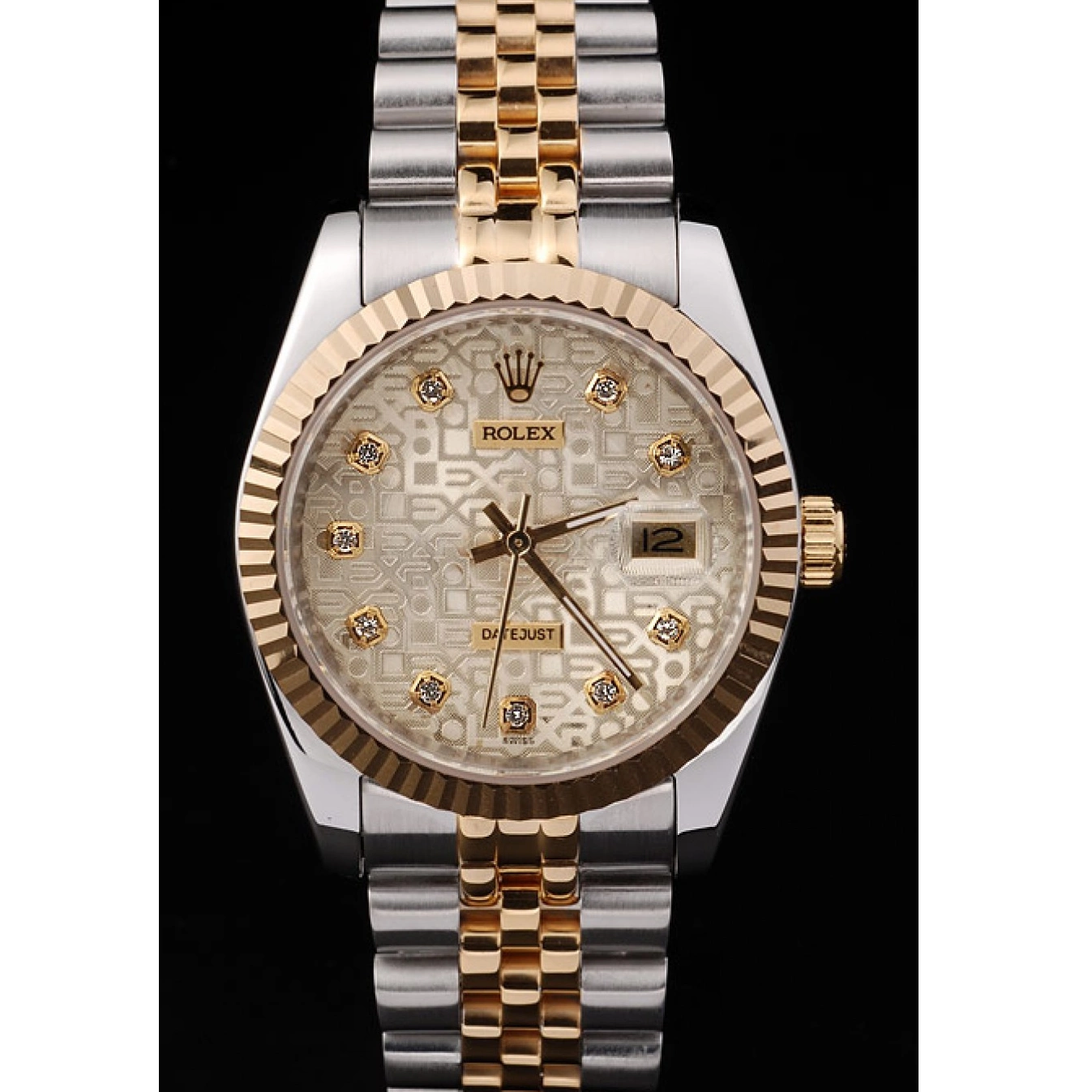 Rolex copies cheap Datejust Rolex Swiss Mechanism-srl17 0629